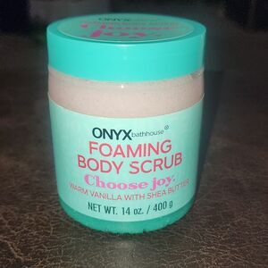 Onyx Bathhouse  Sugar Scrub  with Shea Butter Warm Vanilla